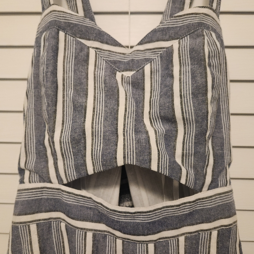 Altar'd Statr Striped Keyhole Dress Size Large - Picture 3 of 10